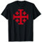 JERUSALEM CROSS FIVE-FOLD CROSS RITTER TEMPLAR T-Shirt