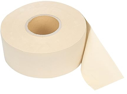 Healeved Large Roll Paper Unbleached Toilet Paper Bulk Toilet Roll for Home Workshop and Office Use Natural Material
