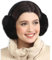 Bcenoilua Cache Oreilles Femme Pliables Fourrure Cache Oreille Hiver Doux et Confortable Cache Oreilles Fille pour l'extérieur