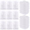 FWEEK 60PCS Flash Dust Magnet, Fluffy Duster Refills, Flash Dust Magnet Refill, Disposable Duster Heads for Home & Car Cleaning - White