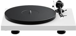 Pro-Ject Debut EVO 2, Next Generation Audiophile Turntable with Carbon Fiber tonearm, Electronic Speed Selection and pre-Mounted Pick it MM EVO Cartridge, Made in Europe (Satin White)
