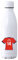 C&P Botella futbol personalizada, Botella de agua acero inoxidable térmica de doble Capa bebidas frías 24h y Calientes 12h, Capacidad 500 ml (Osasuna)