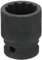 sourcing map 12-Point Impact Socket 1/2 Inch Drive 22mm Metric Cr-V Shallow Impact Socket Nut Driver Wrench for Auto Repair