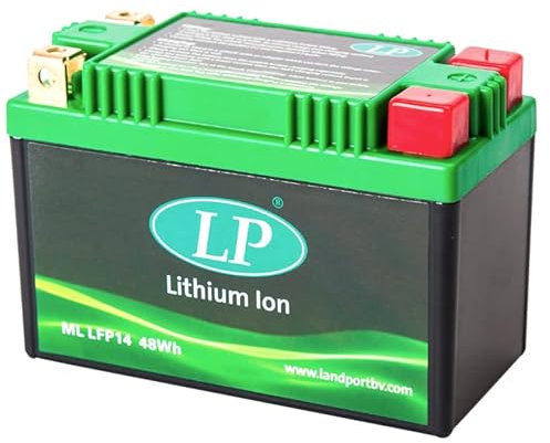 Batteria al Litio Accossato con tecnologia LiFePO4 per MOTO GUZZI BREVA 1100 ABS (LP) (2006) (CC 1064)