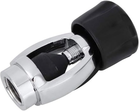 スイムリー Scubas Diving Din to Yokes Adapter with Caps 5/8 Thread Quick Joint Connector Diving Cylinder Adapter Enduring