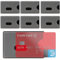 RAMTRIO TÜV geprüfte RFID Blocker Schutzhülle 6 Stück Sicherheit gegen Datenklau Kartenhülle und EC Karten Bankkarten, NFC Schutzhüllen Kartenschutzhülle für Kreditkarten Ausweis transparent