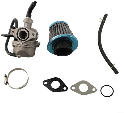 Valvola a farfalla destra 19mm carburatore PZ19 con filtro aria per moto