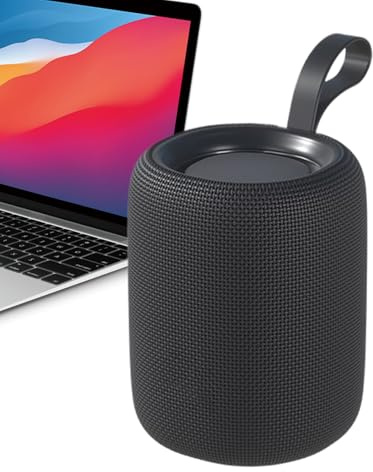 TQEBWUS Altavoces Exteriores | Subwoofer Portátil Inalámbrico - Subwoofer con Iluminación RGB Impermeable con Entrada de Tarjeta para Piscina Coche Playa Fiesta