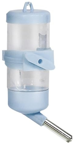 Tuxuseo Bouteille D Eau pour Hamster, Distributeur d'eau pour Écureuil, Accessoires Anti-Goutte pour Cage de Hamster Nain Gerbille et Hérisson