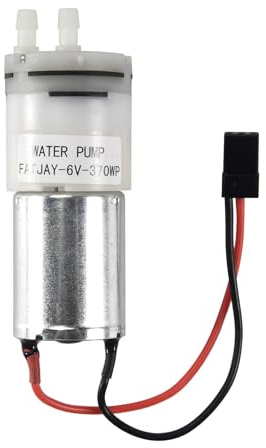 Tuesoa Metal Water Cooling RC Boat 370 Water Pump Waterproof for RC Car Truck Speedboats Models
