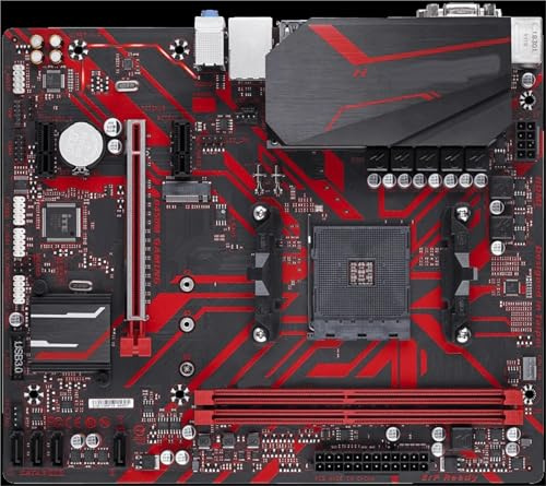 Placa Madre Fit For Gigabyte GA B450M Gaming B450 / 2-DDR4 DIMM M.2 USB3.1 Micro-ATX Max-32G AM4 de Doble Canal