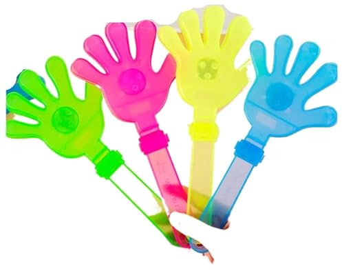 YUSUZH Accessoires de Joie colorés for Clap à Main, 12 pièces pour Événements Sportifs