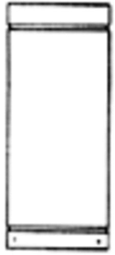 Selkirk Metalbestos DSP6P12-1 266012 6 X 12-Inch Black Matte Double Wall Smoke Pipe, No Size, No Color