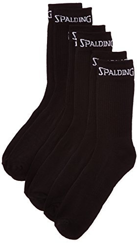 Spalding Socke Mid Cut Vpe 3 Paar, schwarz, 41-45, 300319402