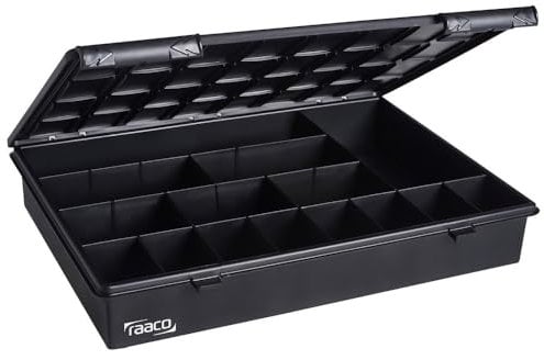 RAACO 104111 ESD-Sortimentskasten Assorter 4-15, Schwarz