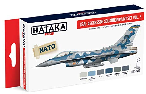 HTK-AS30 USAF Aggressor Squadron paint set vol. 2