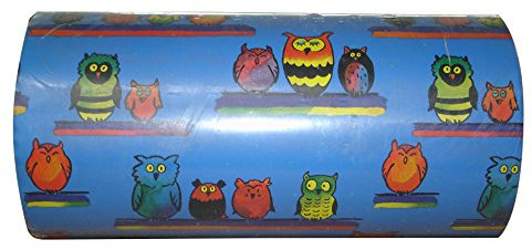 Geschenkpapier Eulen Rolle 250m x 30cm