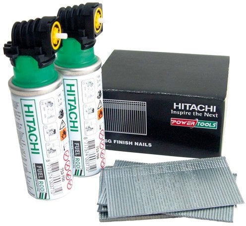 Hitachi Second Fix 45 mm Galvanized 16 Gauge Straight Finish Brad Nail Pack