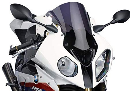 Puig 5205N Z-Racing Scheibe optimierte Aerodynamik, Schwarz