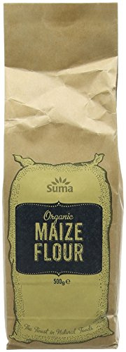 Suma Organic Maize Meal 500 g (Pack of 6)