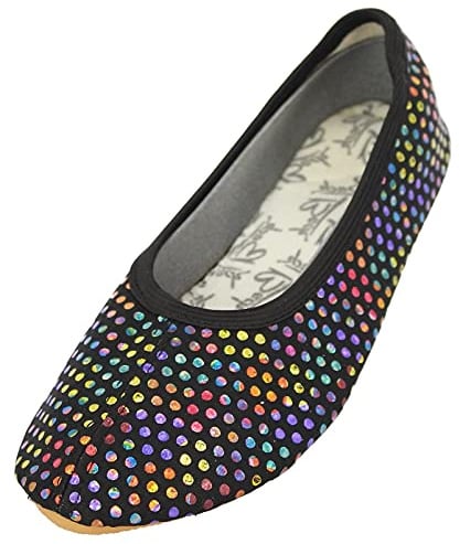 Beck Mädchen Punkt Multi Gymnastikschuhe