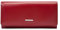 Picard Portemonnaie Offenbach 8476, Farbe Rot, Rindsleder Spazzolato, 19x10x3cm; 2 Scheinfächer, 1 Münzfach, Reißverschluss, 12 Kartenfächer, geteiltes Scheinfach