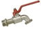 Boutté 2105241 R180 Robinet de jardin laiton 1/4 tour 20 x 27 Nez 20 x 27