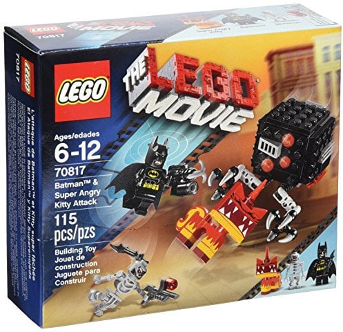 LEGO Movie Batman and Super Angry Kitty Attack Block