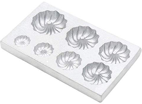Odoria 1/12 Miniatura Molde para Galletas de Hornear con 7 Tamaño Cocina Accesorio para Casa de Muñecas