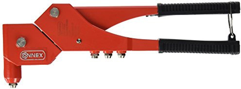 Connex coxt195262 Blindniet Zange mit drehbarem Kopf, rot/schwarz