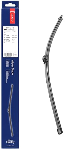 DENSO Flat Rear Window Wiper Blade DF316-400mm - Premium All Season Replacement Windscreen Wipers - LHD/RHD