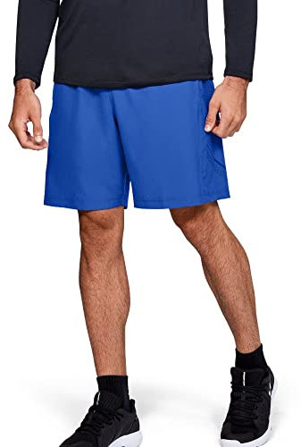 Under Armour Herren Shorts UA mit Grafik, ultraleichte und atmungsaktive Sporthose, robuste Sportshorts mit loser Passform, M, Blue
