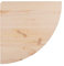Mensola angolare in legno naturale di pino, 3 dimensioni, per progetti fai da te 300 x 300 x 14 mm