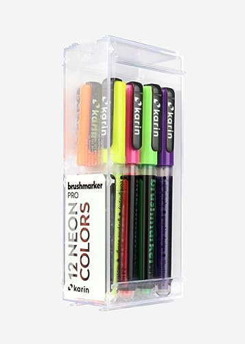 KARIN Brushmarker PRO Neon Colors Set