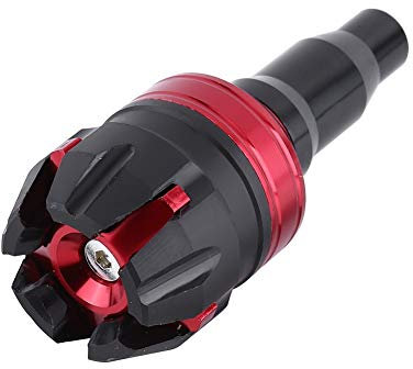 Paratelaio per moto, Nuovo kit per paratelaio per moto, Protezione anticaduta, Cappucci antiurto Lega di alluminio CNC(Rosso)