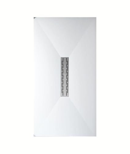 Piatto Doccia Rettangolare in luxolid 100x140 cm - Rocky Solid Lux