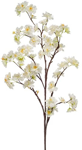 Easyplants Kunstzweig Kirschblüte beige 120 cm