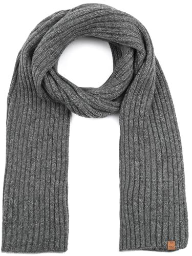 Barts Herren Wyon Scarf Winter-Schal, Dark Heather, OneSize