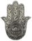 Freak Scene Räucherstäbchenhalter - Schale - Ornamentik - Silber - Hamsa