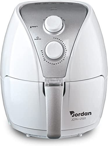 Jordan, Friggitrice ad Aria, 1700W, 3,5L, Garanzia 2 Anni, Lavabili in lavastoviglie (Bianco)