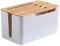 Cabilock Cable Management Box Cable Organizer Router Storage Container Charging Cable Power Strip Hide Box Wire Cord case