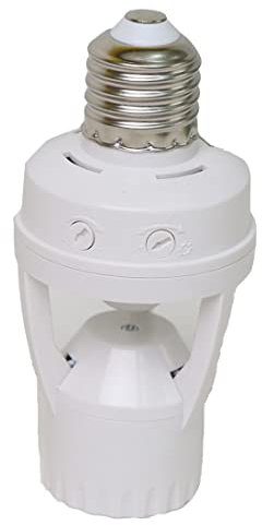 E27 LED 220V Screw Light Bulb Holder LED PIR Infrared Motion Sensor Lamp with Switch Socket Identify E27 Motion Sensor