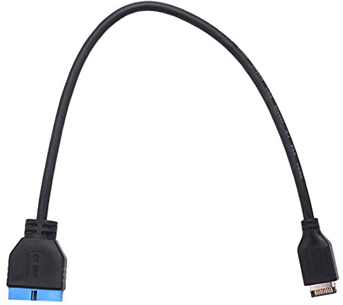 Barabesty USB 3.1 Front Panel Header to USB 3.0 20Pin Header Extension Cable for Motherboard 20cm
