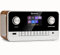 Radio Portatile Ricaricabile, Radio DAB/FM//DAB+, Radio Portatile Bluetooth Digitale con Altoparlanti Stereo 15W, Display TFT, Supporto Streaming, Radiosveglia, Radio Vintage in Legno a Corrente