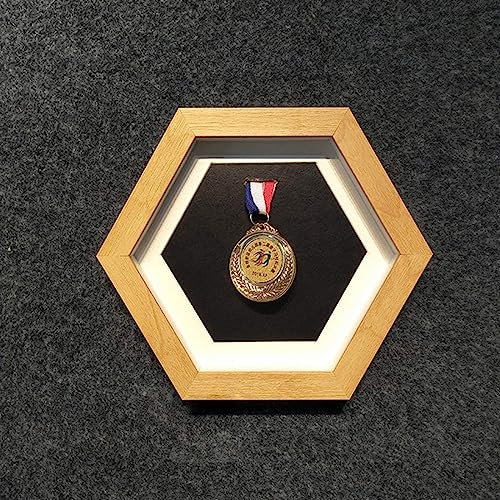 Medaillen-Rahmenbox, Medaillen-Display-Bilderrahmen zur Ausstellung von Krieg, Militär, Sportmedaillen, Display-Box