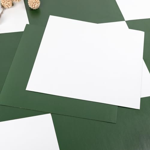 Peel and Stick Floor Tile Waterproof, Vinyl Flooring Green Easy to Paste, Peel and Stick Flooring Suit for Bathroom,Kitchen (10 PCS, Green and White,12inX12in)
