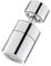 Kitchen and BasinTap Spray Head,360° Swivel Dual-Function Sprayer,80-Degree Big Angle Swivel Faucet Aerator,Faucet Extension Sprayer,Kitchen Faucet Aerator Splash Proof Spout