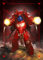 Displate Warhammer Metalposter Magnetische Befestigung Offiziell Lizenziert Bilderr Geschenke Blood Angels Aggressor Poster 32x45cm