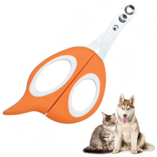 YilKUliHio Cat Claw Clipper Professional Pet Nail Clippers Safe Cat Claw Cutters with Positioning Hole Pet Claw Cutting Tool for Any Small Pet Kittens Puppies Hamsters Rabbits Birds