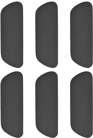 uxcell 6pcs Refrigerator Drip Catcher, Water Absorbent Pad for Refrigerator Drip Tray, Protects Ice and Water Dispenser Pan from Spills, Black